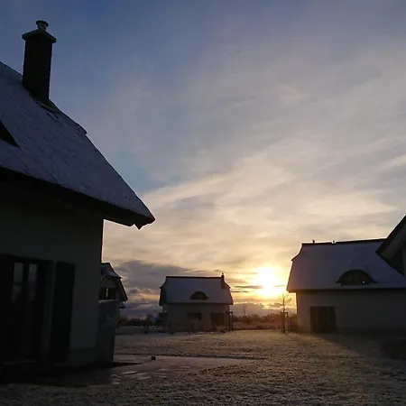 Reetdachhaeuser Am Bakenberg Dranske Buitenkant foto